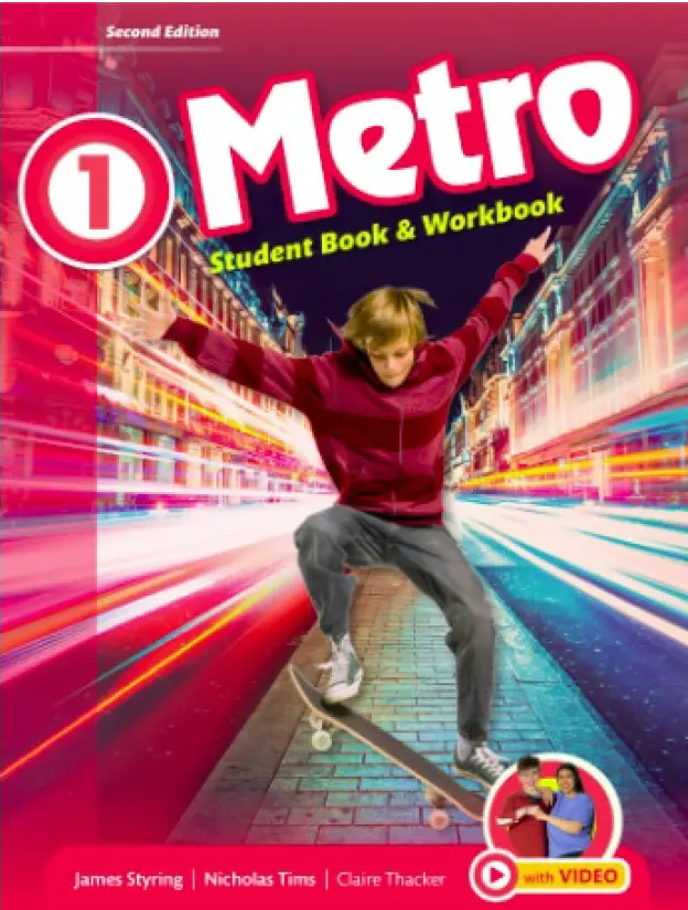 CUADERNILLO METRO 1 STUDENT BOOK & WORKBOOK